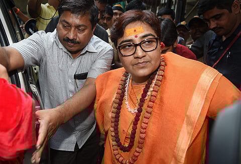Sadhvi Pragya Singh Thakur. (File |PTI)