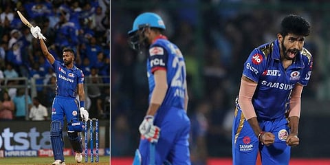 Hardik Pandya and Jasprit Bumrah have been sensational at the death for MI| AP