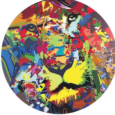 Artists play with spring colours