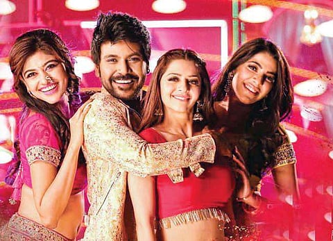 A still from Kanchana 3