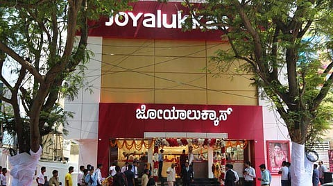 I-T sleuths raiding 130 premises of Joyalukkas' stores on charges of alleged tax evasion. (Photo: Twitter/@JoyalukkasIndia)