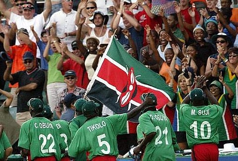 Kenya beat Zimbabwe for the first time in ODIs and secured their semi-final berth