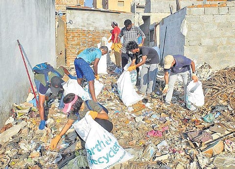 Zero Kuppai Mega Clean Up 2 was held on Sunday