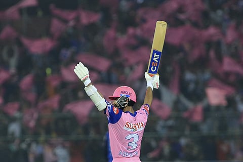 Rahane scored his second IPL century | AP