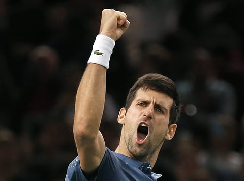 Novak Djokovic stretched his lead over Rafael Nadal by 3000 points (File Photo | AP)