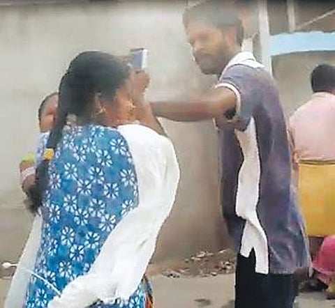 Congressman beats up women over dog poop in Telangana