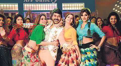 A still from Muni 4: Kanchana 3.