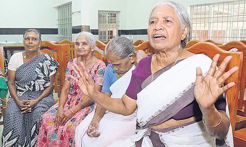 Inmates of the government-run oldage home in Kochi | A Sanesh