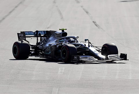 Valtteri Bottas wins as Mercedes sweep home one-two in Baku