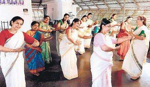 One of Asha's classes