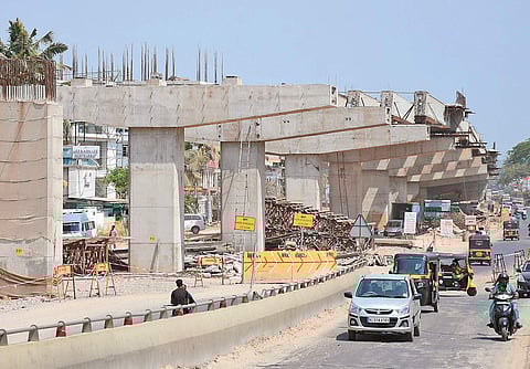 Karode-Mukkola NH bypass stretch near the International Airport.| BP Deepu