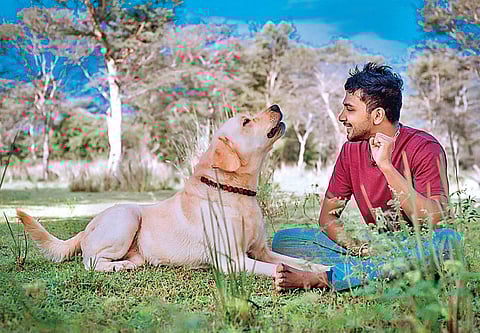 A still from 'Anbulla Ghilli'.