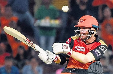 David Warner. (Photo | Vinay Madapu, EPS)