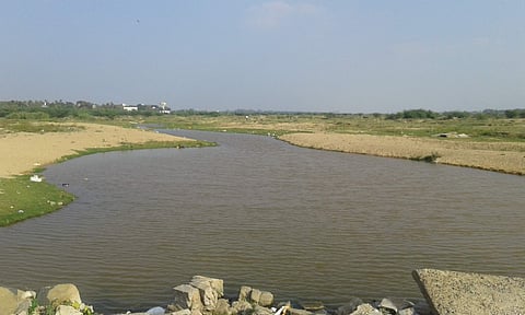 Palar river (Express Photo)