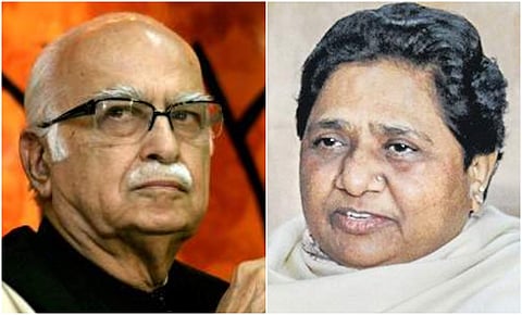 Advani's remarks 'reality check' on functioning of Modi govt, says Mayawati