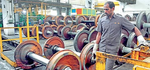The factory presently supplies wheels and axles for all coaches manufactured in Chennai | express