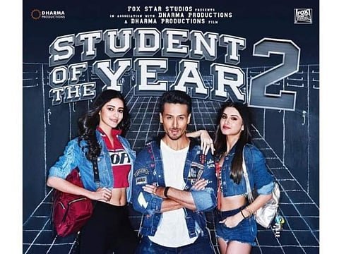 Student Of The Year 2 poster. (Photo | Twitter)