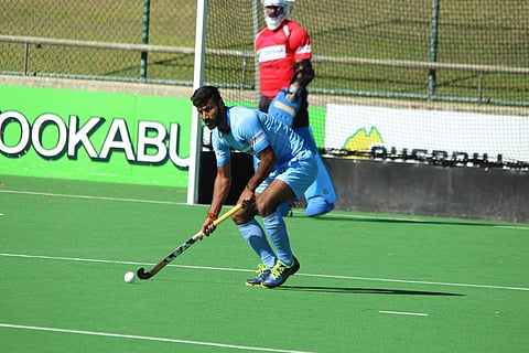The Indian men's Hockey team registered a comfortable 3-0 win against Australia A on Friday. (Twitter/HockeyIndia)