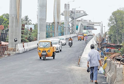 Two lanes of Chambakkara bridge opened for traffic | ARUN ANGELA
