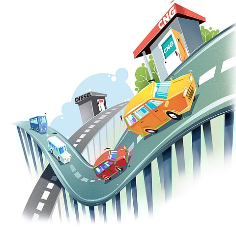 With diesel being shunned, CNG all set to get a boost