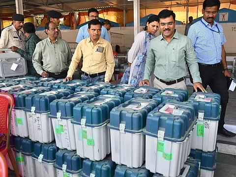 Preparations underway for sixth phase of Lok Sabha elections 2019. (Photo | PTI)