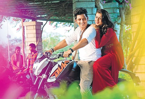 Jiiva and Nikki Galrani in Kee.