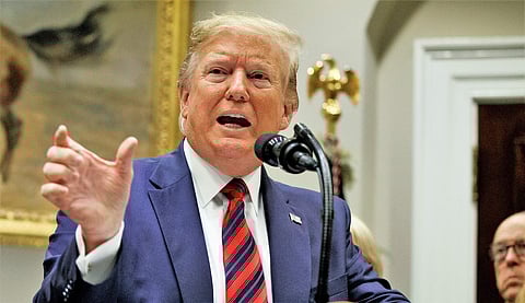 US President Donald Trump (Photo | AP)