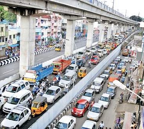 A file photo of Vadapalani flyover | Express