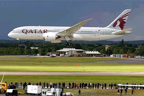 Qatar Airways plane. Image for representational purpose (File |AP)