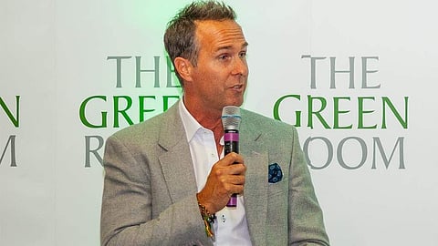 Former captain Michael Vaughan