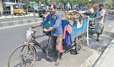 Chennai currently has ten battery-operated vehicles (Photo | D Sampathkumar/EPS)