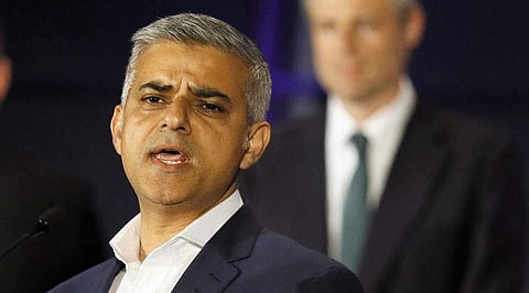 London Mayor Sadiq Khan (Photo | AP)