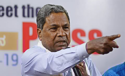 Former Karnataka Chief Minister Siddaramaiah. (Photo | EPS)