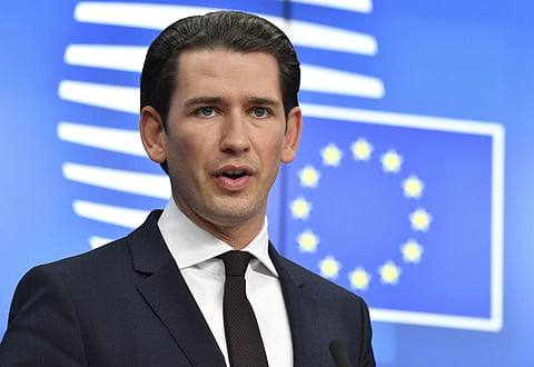 Austrian chancellor Sebastian Kurz (File Photo | AP)