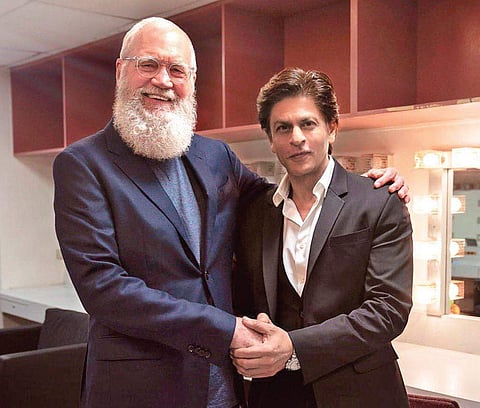 David Letterman & Shah Rukh