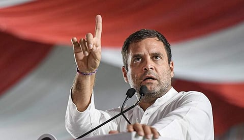 Congress chief Rahul Gandhi. (Photo | PTI)