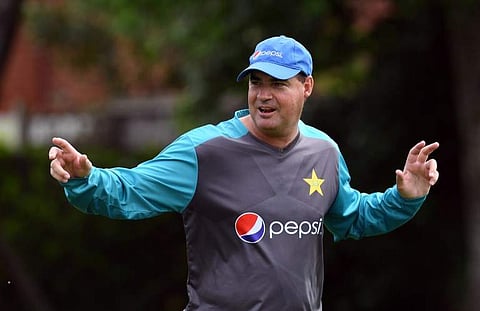 Mickey Arthur insisted he was in a much better mood now | AFP