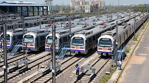 Land acquisition for the first phase of the Delhi Metro project posed no problem and was carried out smoothly. (Photo | EPS)