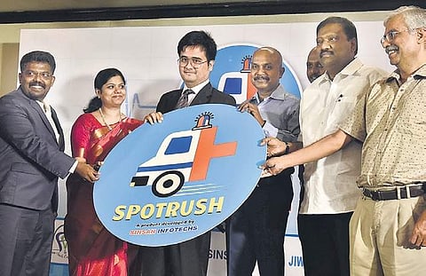 The app is GPS-enabled P Jawahar