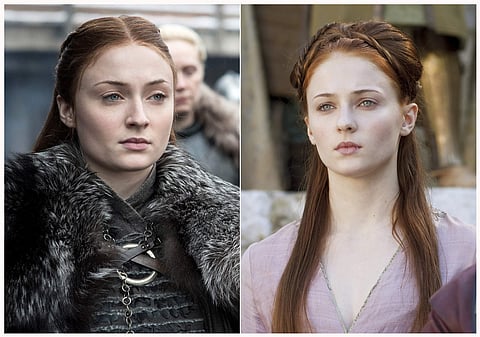 Sophie Turner plays the role of Sansa Stark in Game of Thrones (Photo | AP)