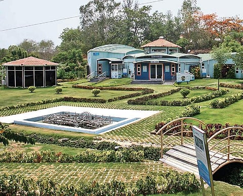 The recently constructed rainwater harvesting theme park at Jubilee Hills in Hyderabad | S Senbagapandiyan