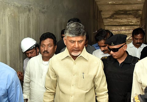 TDP supremo Chandrababu Naidu