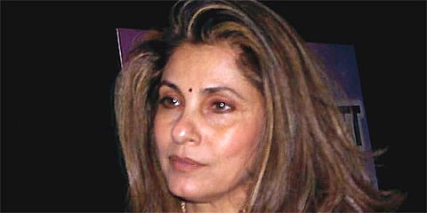 Actress Dimple Kapadia. PTI