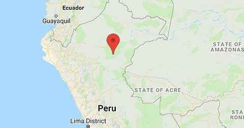 Earthquakes are frequent in Peru, which lies on the Pacific's so-called Ring of Fire.