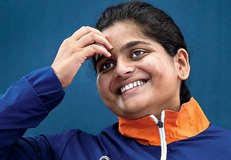 Rahi Sarnobat. (Photo | Twitter)