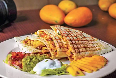 Up for mango sushi, pizza and kebab?