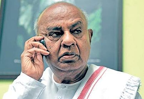 JD(S) chief HD Deve Gowda