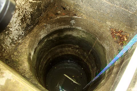 Three workers died of asphyxiation while they were engaged in cleaning a well at the IT corridor of Perungudi in Chennai on Monday | Express