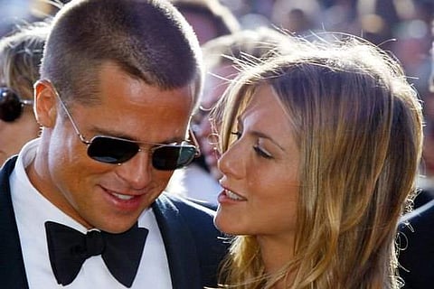 Jennifer Aniston and Brad PittJennifer Aniston and Brad Pitt. (Photo | Twitter)