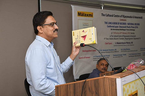 CCVA CEO E Sivanagi Reddy (Photo| Facebook/ Cultural Centre of Vijayawada and Amaravati)